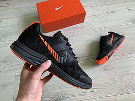 Чоловічі кросівки Nike Air Zoom Pegasus + V30 Black Orange чорні з оранжевим, фото 5