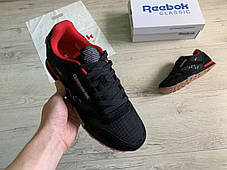 Чоловічі кросівки Reebok Classic Concept Sample 002 Black Red чорні з червоним 41-46, фото 2