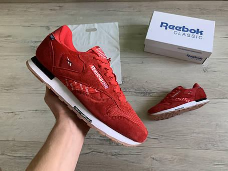 Чоловічі кросівки Reebok Classic Concept Sample 002 Red White червоні з білим 41-46, фото 1