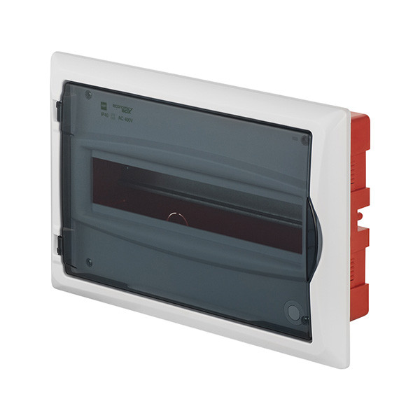 Вбудовуваний розподільний щит Economic Box IP40 12 модулів (PE+N), фото 1