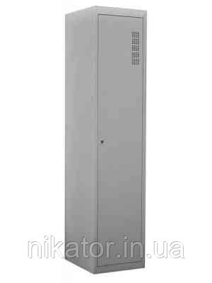 Шафа для халатів суцільнометалева одностулкова ШХМ