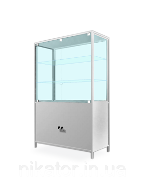 Шафа медична двостулкова із сейфом ШМ-2С