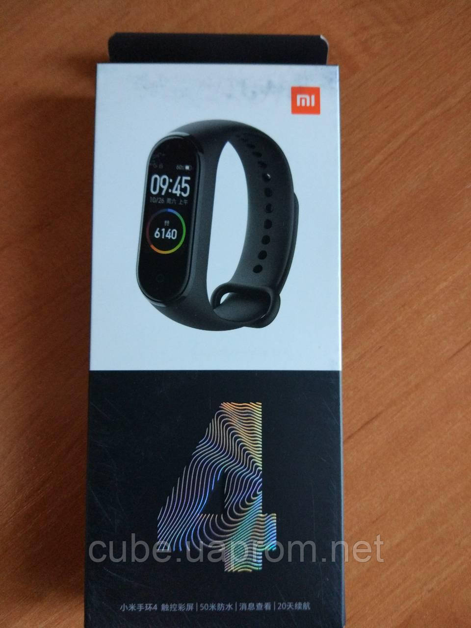Фітнес браслет Xiaomi Mi Band 4 Black оригінал original