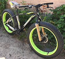 Велосипед позашляховик фетбайк Cross Tank 26 (fatbike) 2021 All