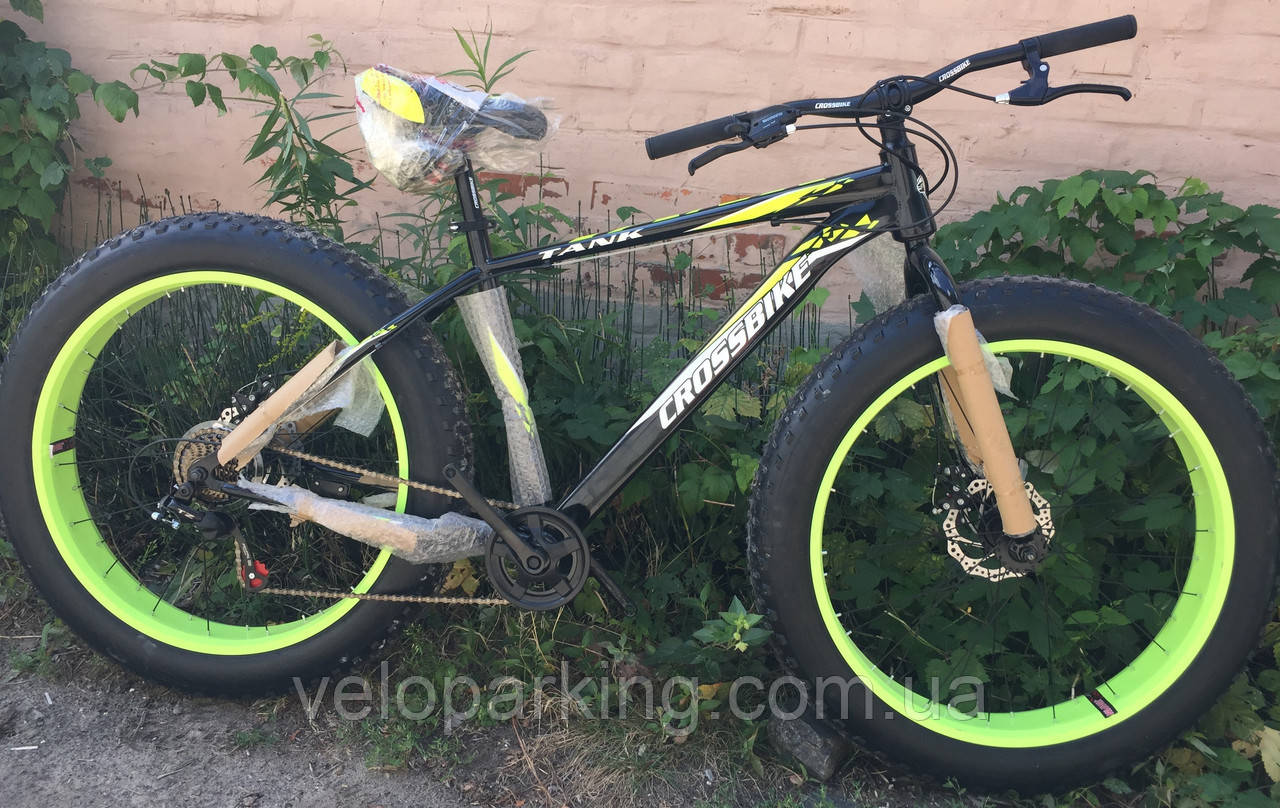 Велосипед позашляховик фетбайк Cross Tank 26 (fatbike) 2020 All