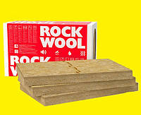 100мм Мінвата фасадна Rockwool Frontrock Max E 100мм вата фасад утеплення ціна м2 мінеральна минвата утепление