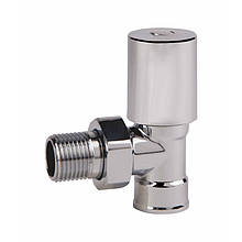 Кран радіаторний кутовий KP 1/2", з різзю
