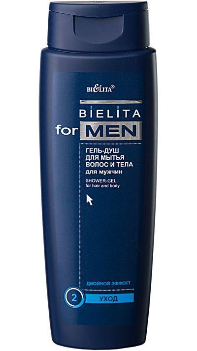 Купить Bielita for men Гель-душ для мытья волос и тела 400мл, цена 85 ...