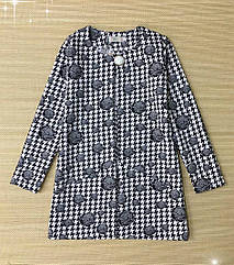 Трикотажний кардиган для дівчаток Троянди Розміри 122-146