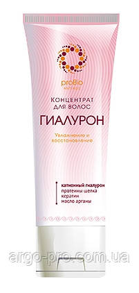 Концентрат для волосся «Гіалурон» зволоження та відновлення, 200 мл Арго (обсяг, блиск, гладкість, харчування)
