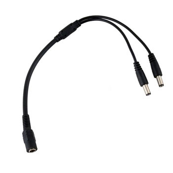 Разветвитель питания сплиттер на 2 камеры видеонаблюдения ...