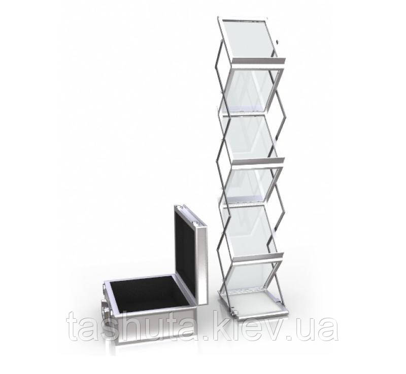 Стійка буклетниця LD9, 280х1530х410 мм