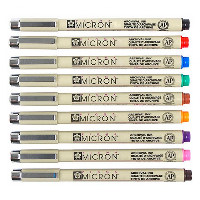 Ручка капілярна PIGMA Micron лінер Sakura 0,35 мм XSDK03#**, фото 1