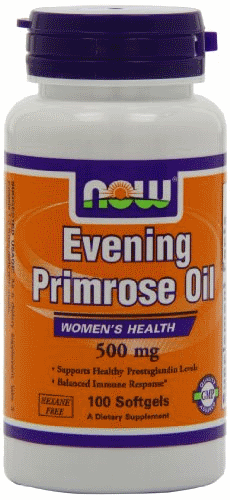 Олія примули вечірньої Now Foods Evening Primrose Oil 500 mg 100 Softgels
