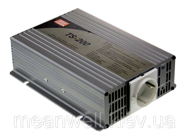 TS-200-212B Блок живлення Mean Well Інвертор 200 Вт, 230 В DC/AC Перетворювач, фото 1