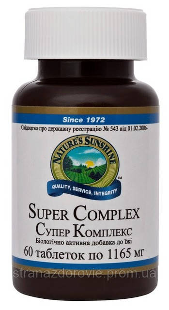 Супер комплекс Super Complex - 60 таб - NSP, США
