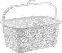 Кошик для прищіпок Tuppex Мереживо 2 л TP-8035 Розовый