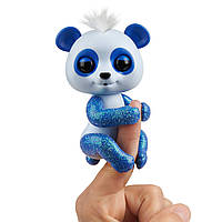 Интерактивная ручная панда WowWee Fingerlings Glitter Panda - Archie (Blue) блестящий Арчи (3563) (B07BKG911G)