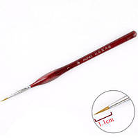 Пензель для письма та каліграфії дерев'яна