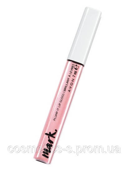 Блиск для губ з ефектом об'єму Mark, колір Pink Pout, Рожевий, Plump pout, Avon, Ейвон, 02398, 70027