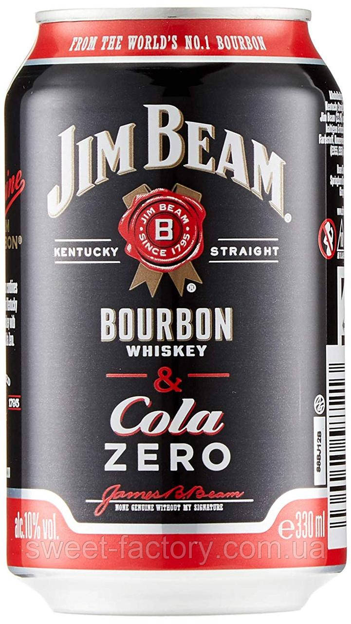 Jim Beam & Cola Zero 330ml