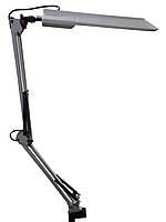 Настільна лампа на струбцині LED 8W IP20 LU-079-900 SILVER ТМ LUMANO