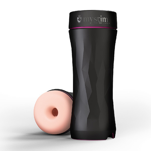 Мастурбатор з функцією електростимуляції Mystim Opus E-Masturbator Donut, фото 1