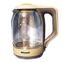 Электрический чайник WIMPEX WX-2529 на 2 л дисковый 2200 вт
