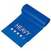 Еспандер-стрічка LivePro RESISTANCE BAND Heavy блакитний для фітнесу та тренувань (LP8413-H)