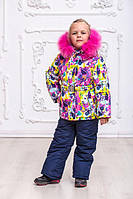 Зимові комбінезони дівчаткам