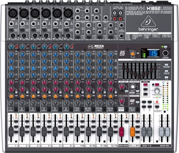 Мікшерний пульт Behringer XENYX X1832USB