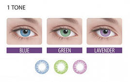 Кольорові Контактні лінзи Adria Festival 1 Tone (2шт в упаковцi), Контактні лінзи Адрія