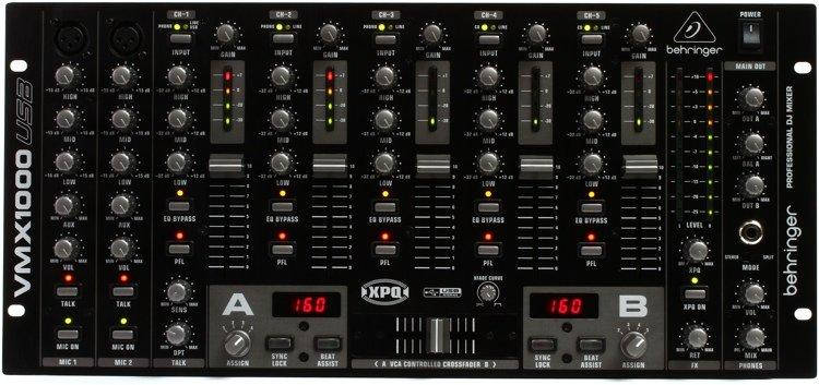 DJ мікшерний пульт Behringer VMX1000USB, фото 3
