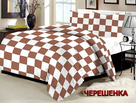 Тканина для постільної білизни Бязь "Gold" Lux GL1157 (50м) в клітку, фото 1