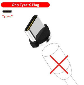Магнітний круглий конектор TOPK TYPE-C для магнітного кабелю