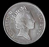 Монета Фіджі 20 центів 2006 р., фото 3