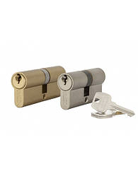 Циліндр дверний Gerda WKE 1 ключ-ключ 50мм(25*25) никель