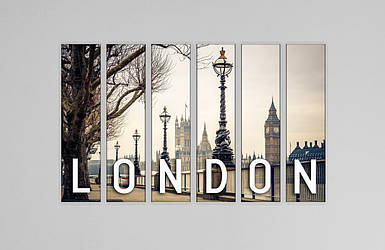 Картина модульна місто Лондон