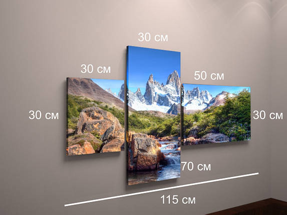 Модульна картина на замовлення, фото 1