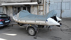 Тент транспортувальний на надувний човен. Індивідуальний пошитий тентів в Харкові.