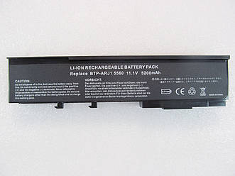 Батарея для ноутбука Acer MS2180, 5200mAh, 6cell, 11.1 V, Li-ion, чорний,