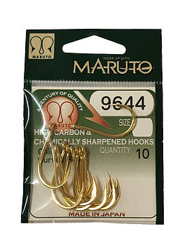 Гачок Maruto 9644 2/0 Gold 10шт