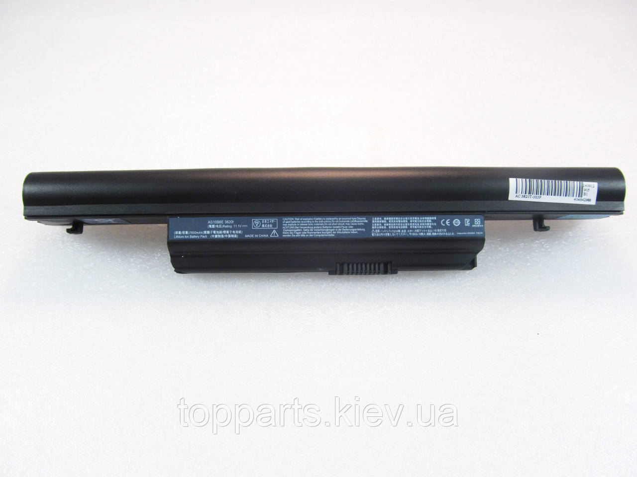 Батарея для ноутбука Acer AS10B31, 7800mAh, 9cell, 11.1 V, Li-ion, чорний,