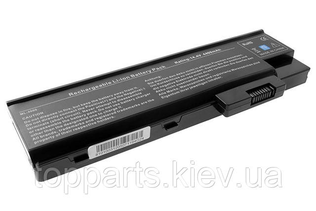Батарея для ноутбука Acer LIP-4084QUPC, 5200mAh, 6cell, 11.1V, Li-ion, чорна,