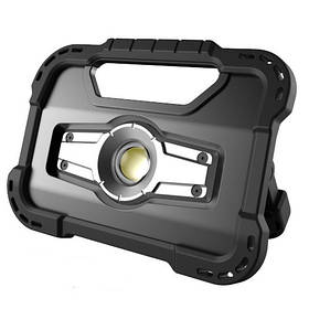 Діодний прожектор акумуляторний 20W з POWERBANK 5000 mAh, IP65 FL-2001W