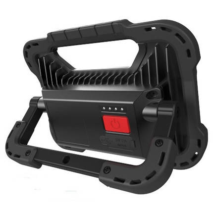 Діодний прожектор акумуляторний 20W з POWERBANK 5000 mAh, IP65 FL-2001W, фото 2