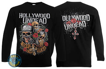Футболка довгий рукав HOLLYWOOD UNDEAD (skulls), фото 2