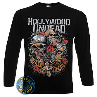 Футболка довгий рукав HOLLYWOOD UNDEAD (skulls), фото 2
