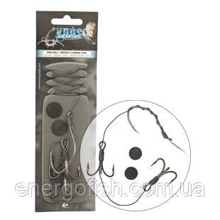 Оснастка на сома KOOS 2 трійника + гачок № 8/0, фото 1