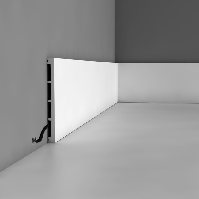 Плінтус, багатофункціональність Orac Decor SX168, 200 x 15.1 x 1.4 cm